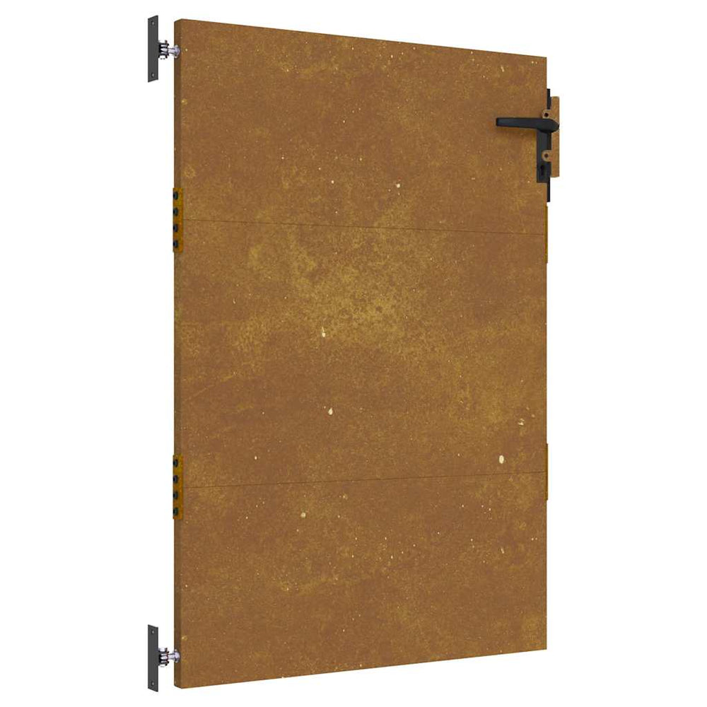 vidaXL Portail de jardin 85x125 cm Acier Corten