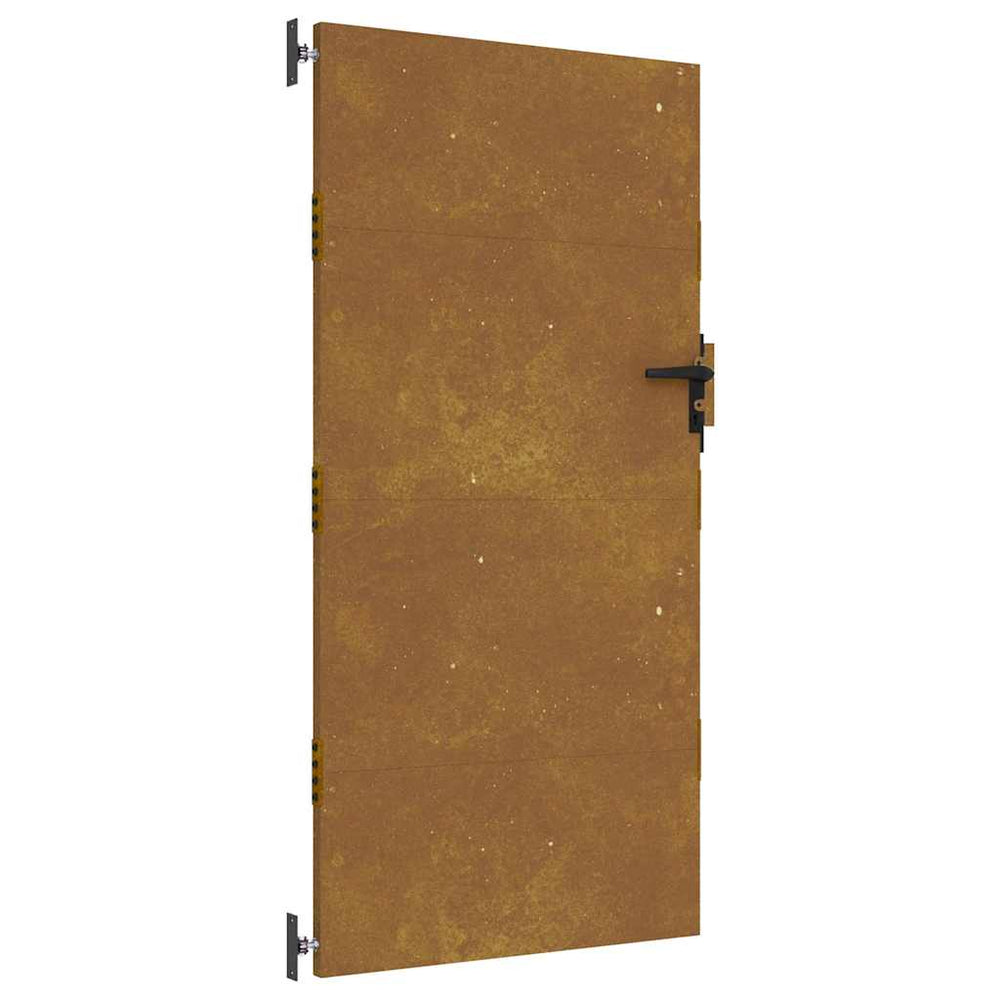 vidaXL Portail de jardin 85x175 cm Acier Corten