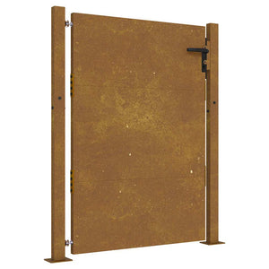 Gartentor 100x125 cm Cortenstahl