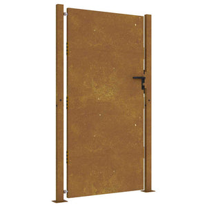 Gartentor 100x175 cm Cortenstahl