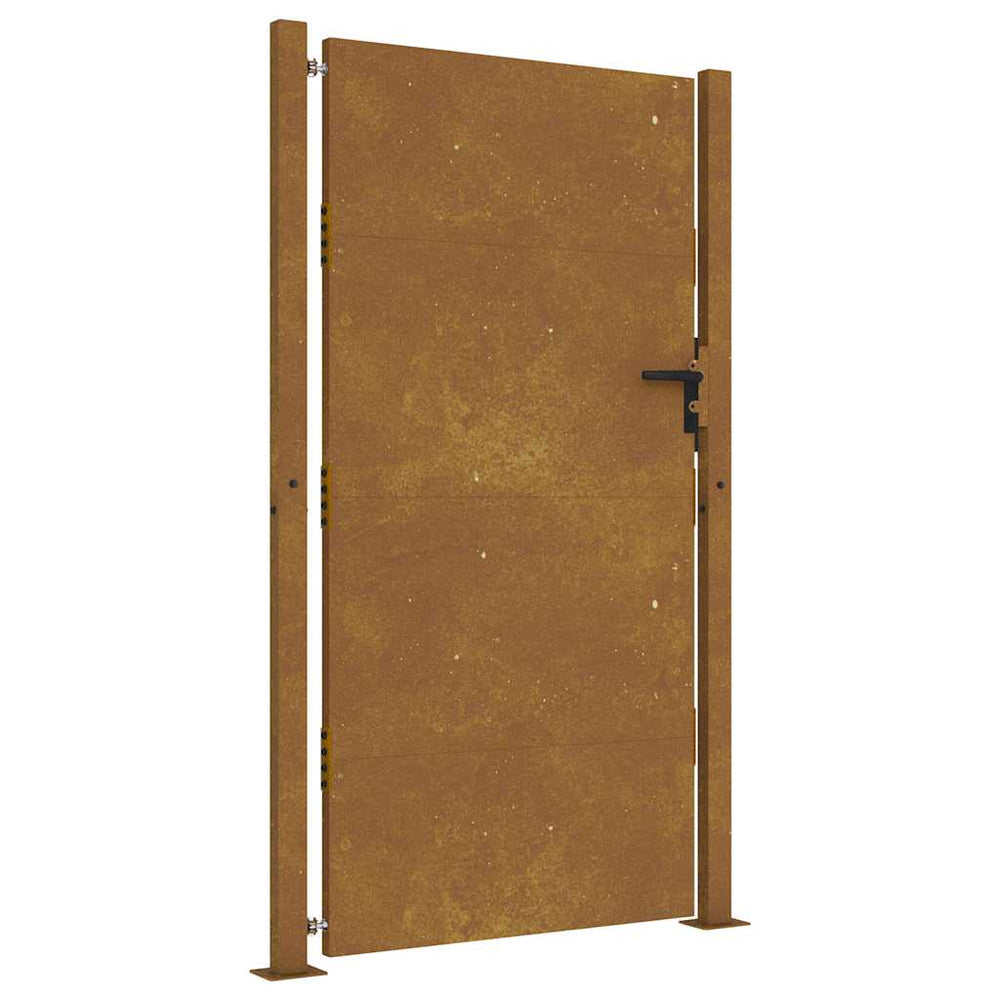 vidaXL Portail de jardin 100x200 cm Acier Corten