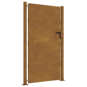 Gartentor 100x200 cm Cortenstahl