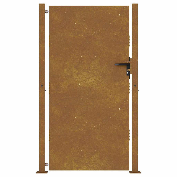 Gartentor 100x200 cm Cortenstahl