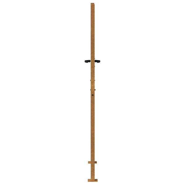 Gartentor 100x200 cm Cortenstahl
