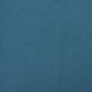 Hundebett Blau 66x40x45 cm Samt
