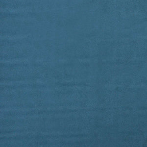 Hundebett Blau 70x45x30 cm Samt