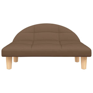 Hundebett Braun 70x52x30 cm Stoff