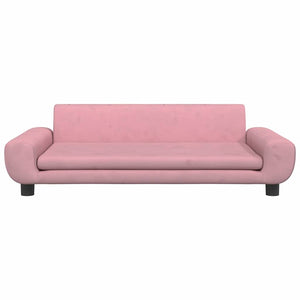 Hundebett Rosa 100x54x33 cm Samt