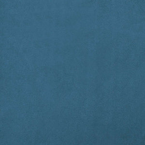 Hundebett Blau 70x45x33 cm Samt