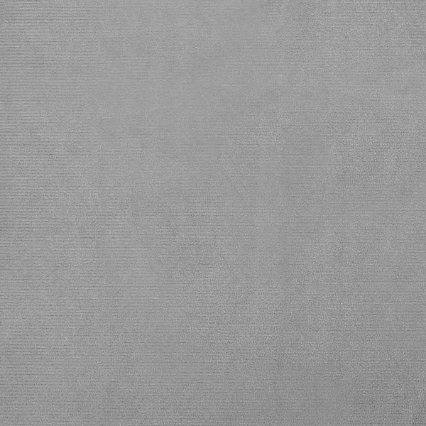 Hundebett Hellgrau 70x45x33 cm Samt