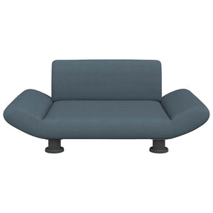 Hundebett Dunkelgrau 70x45x28 cm Stoff