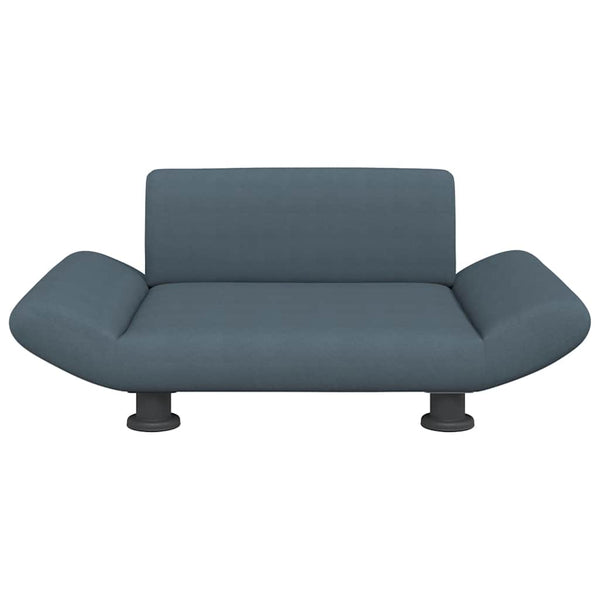 Hundebett Dunkelgrau 70x45x28 cm Stoff
