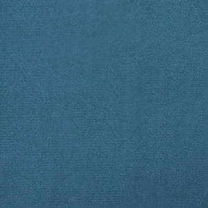 Hundebett Blau 70x48x22 cm Samt