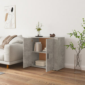 Sideboard Betongrau 80x70 cm