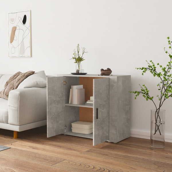 Sideboard Betongrau 80x70 cm