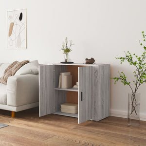 Sideboard Grau Sonoma 80x33x70 cm