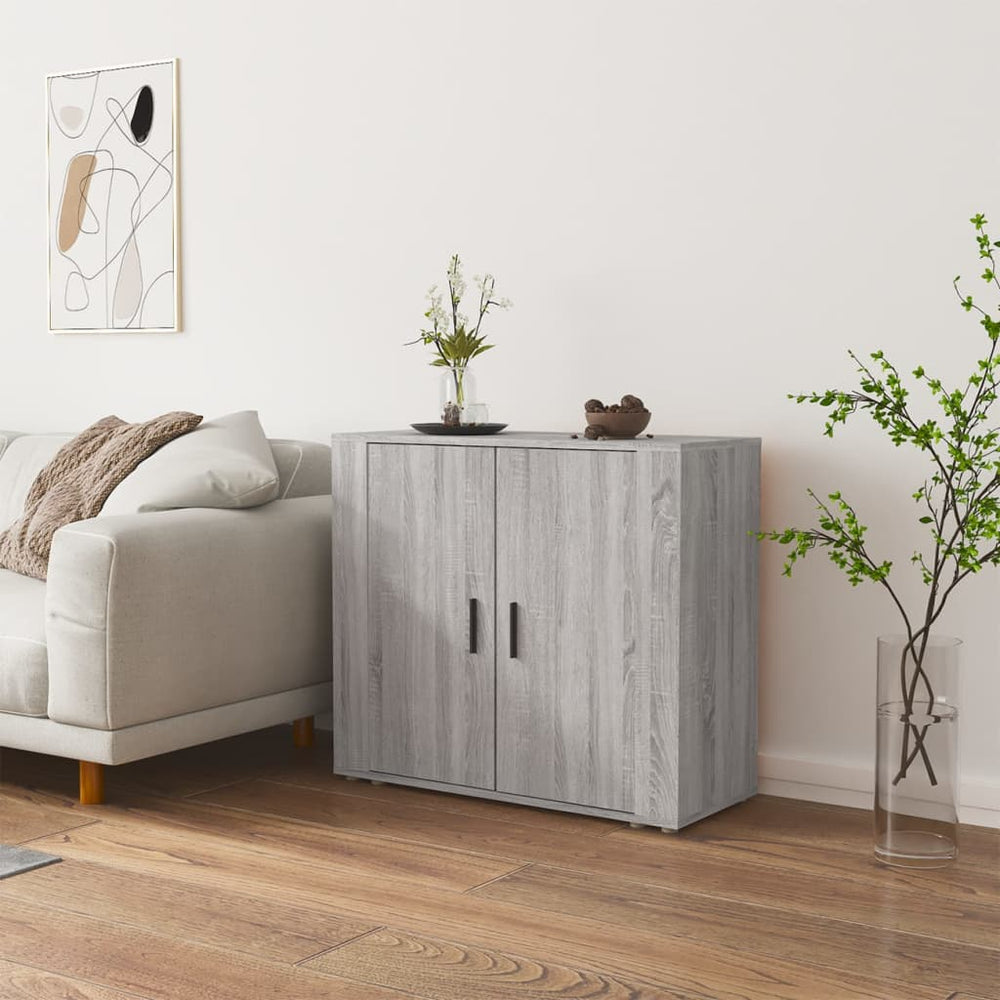 Sideboard Grau Sonoma 80x33x70 cm