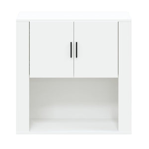 Weißer Wandschrank 80x80 cm