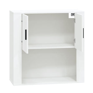Weißer Wandschrank 80x80 cm