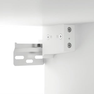 Weißer Wandschrank 80x80 cm