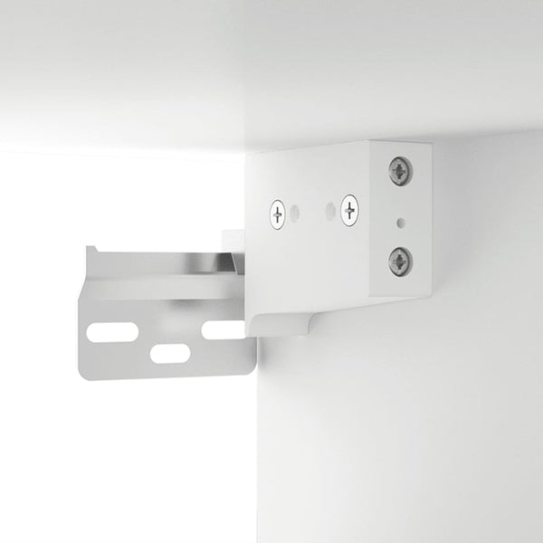 Weißer Wandschrank 80x80 cm