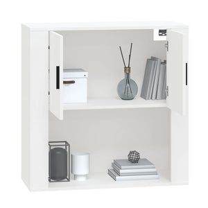 Weißer Wandschrank 80x80 cm