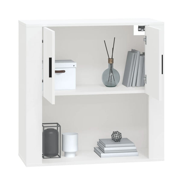 Weißer Wandschrank 80x80 cm