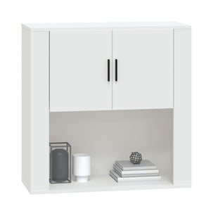 Weißer Wandschrank 80x80 cm