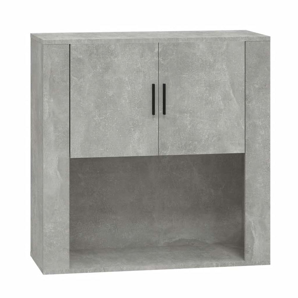 Wandschrank Betongrau 80x80 cm