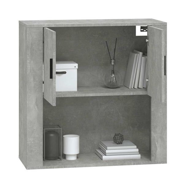 Wandschrank Betongrau 80x80 cm