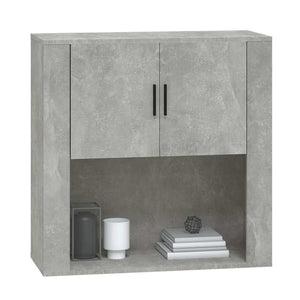 Wandschrank Betongrau 80x80 cm