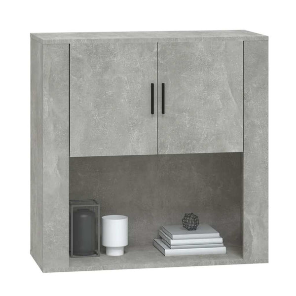 Wandschrank Betongrau 80x80 cm