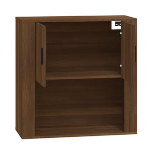 Wandschrank Braun Eichen-Optik 80x80 cm