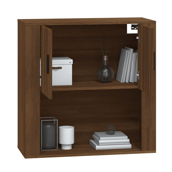 Wandschrank Braun Eichen-Optik 80x80 cm