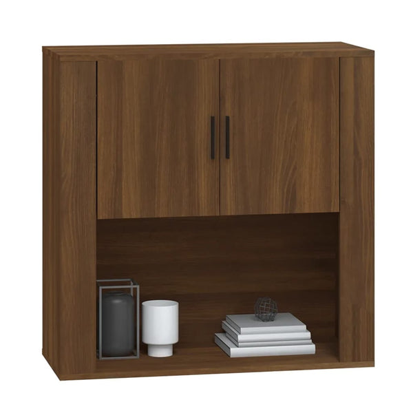 Wandschrank Braun Eichen-Optik 80x80 cm