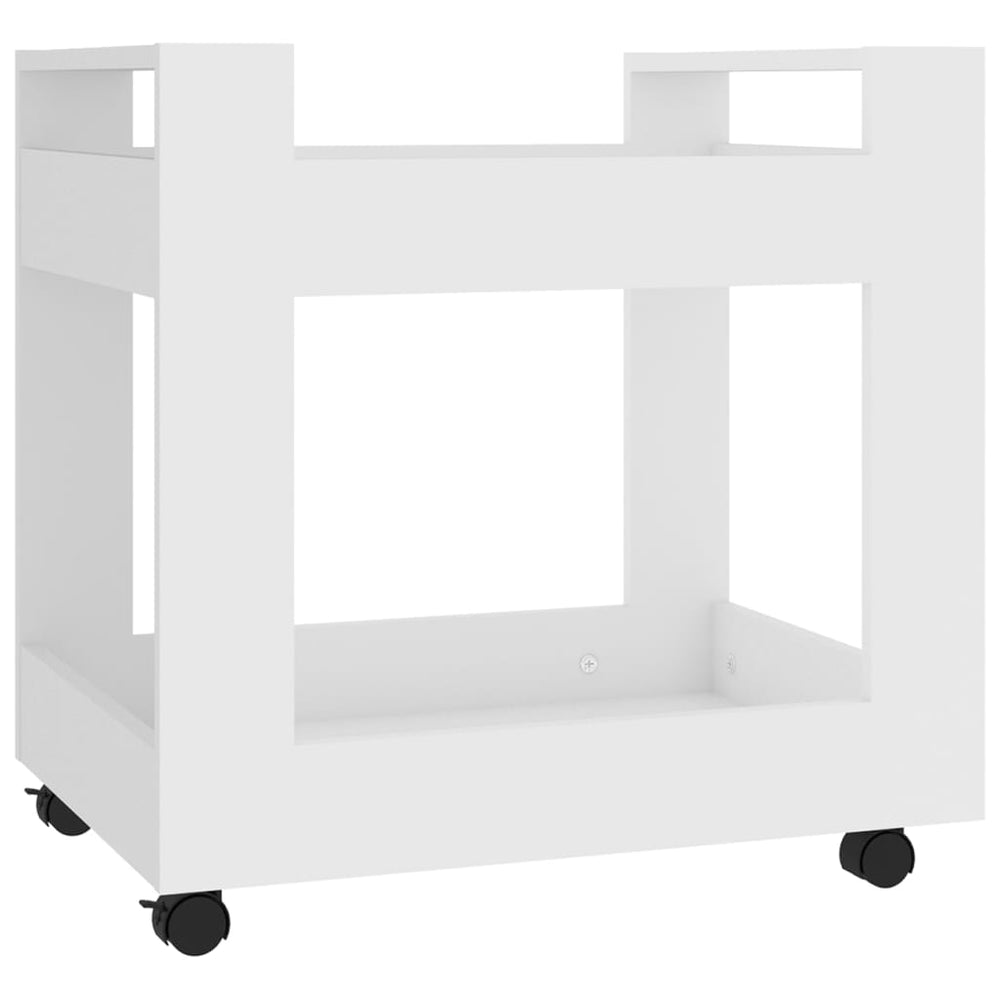 Bürowagen Weiß 60x45x60 cm