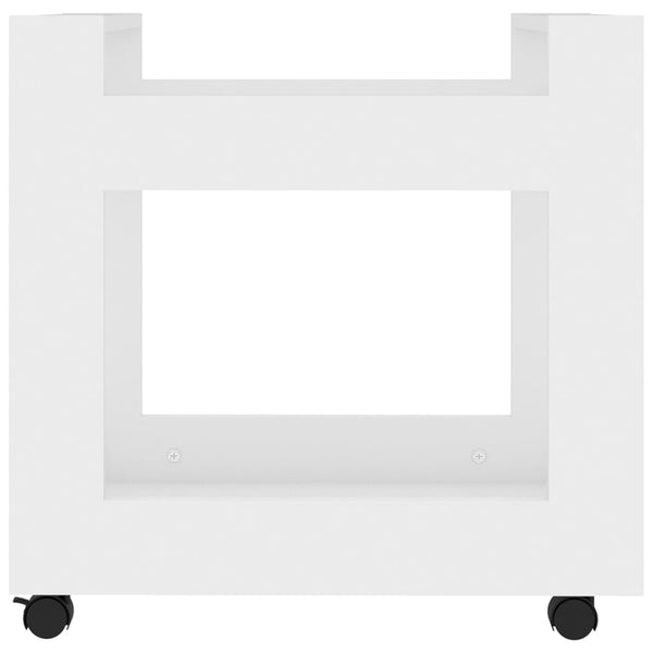 Bürowagen Weiß 60x45x60 cm