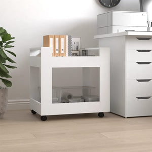 Bürowagen Weiß 60x45x60 cm
