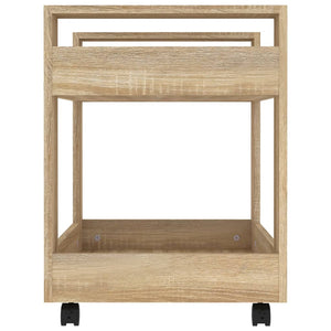 Bürowagen Sonoma-Eiche 60 cm