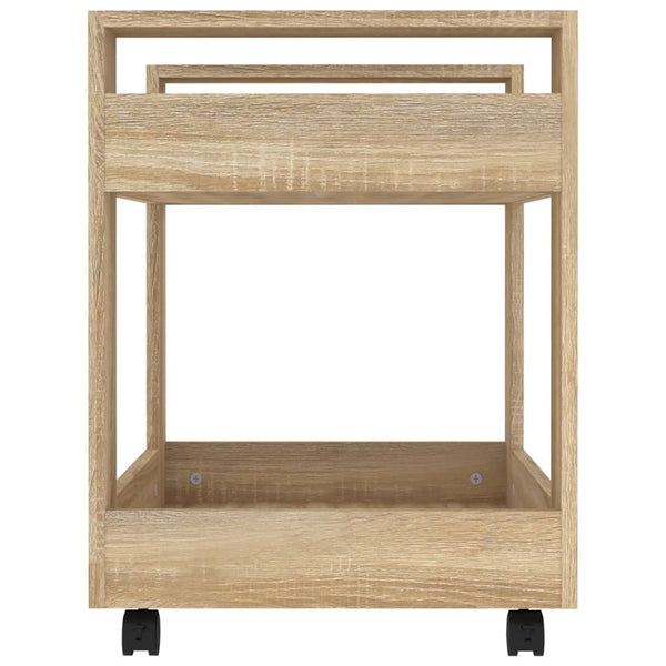 Bürowagen Sonoma-Eiche 60 cm