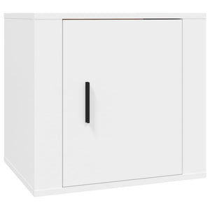 Nachttische Weiß 2er Set 50x39x47cm
