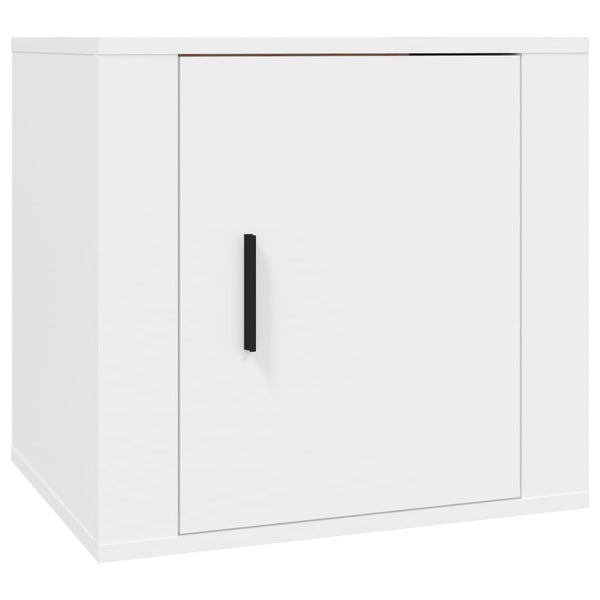 Nachttische Weiß 2er Set 50x39x47cm