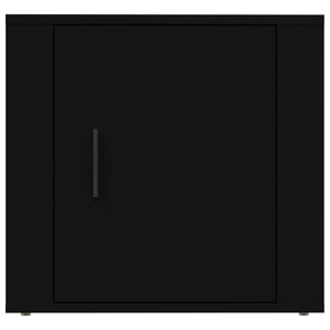 Nachttische Schwarz 2er Set 50x39x47 cm