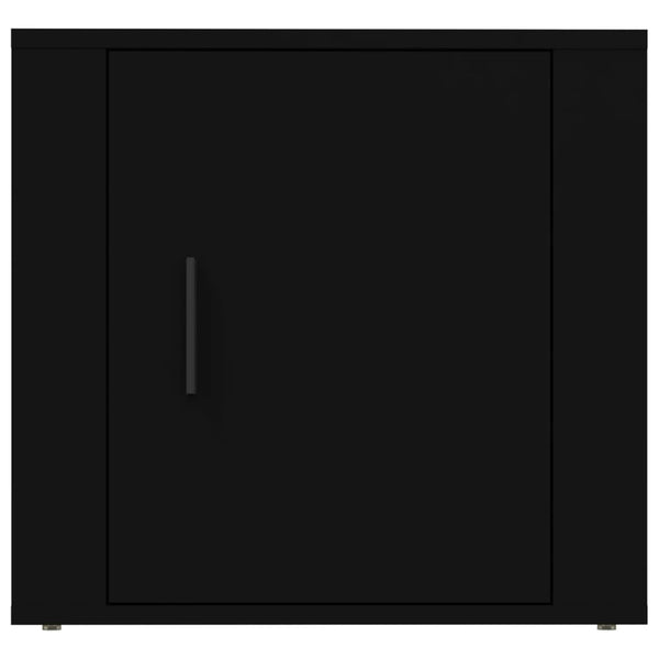 Nachttische Schwarz 2er Set 50x39x47 cm