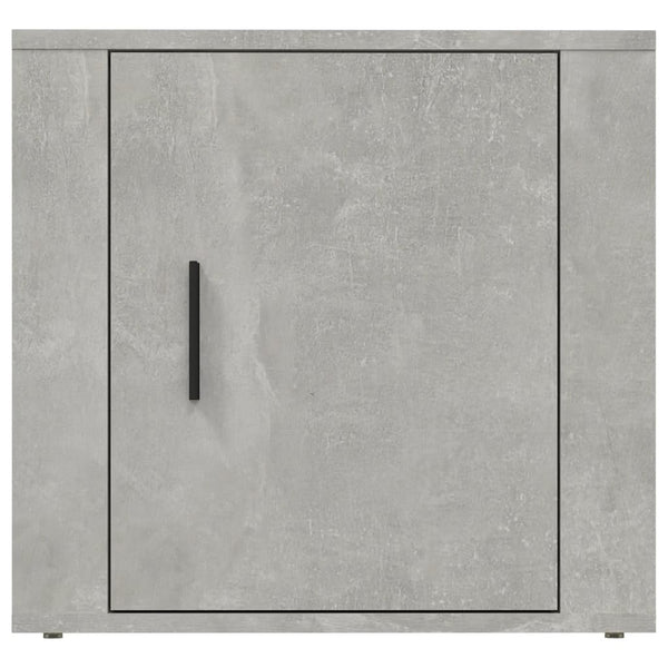 Betongrauer Nachttisch 50x39x47 cm