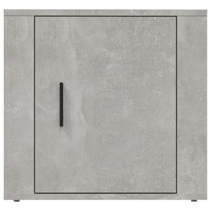 Nachttische 2er Set Betongrau 50x39x47 cm