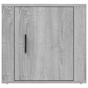 Nachttische 2er Set Grau Sonoma 50x39x47 cm