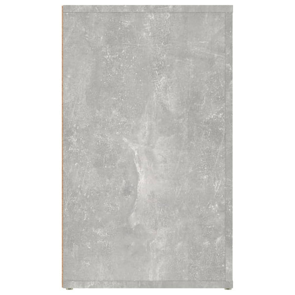 Betongrauer Nachttisch 50x60 cm