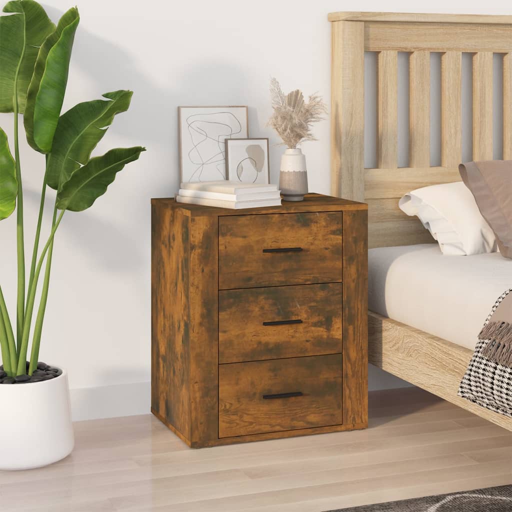 Nachttisch Räuchereiche 50x36x60 cm