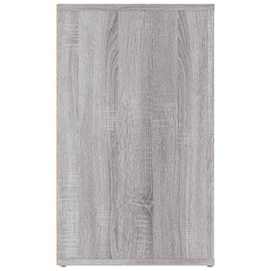 Grauer Nachttisch Sonoma 50x36x60 cm
